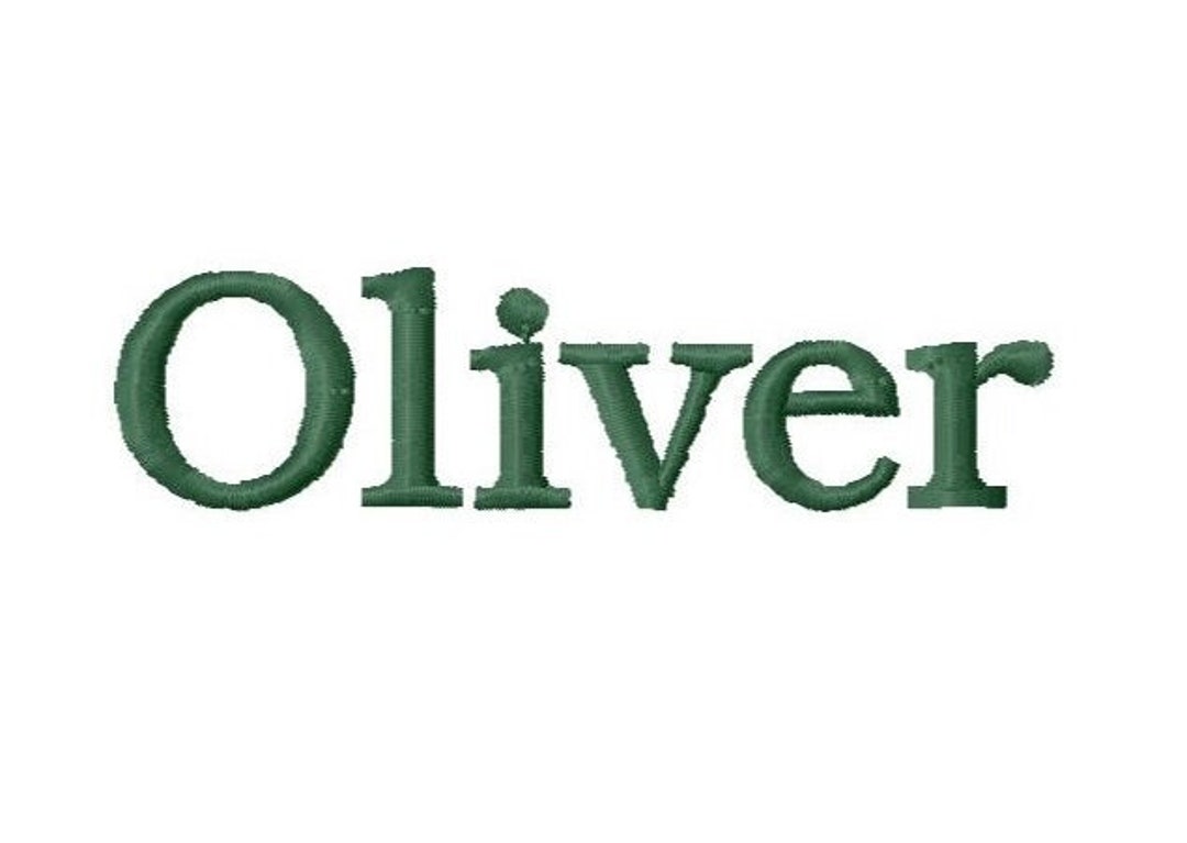 Custom Name Embroidery Machine File Etsy