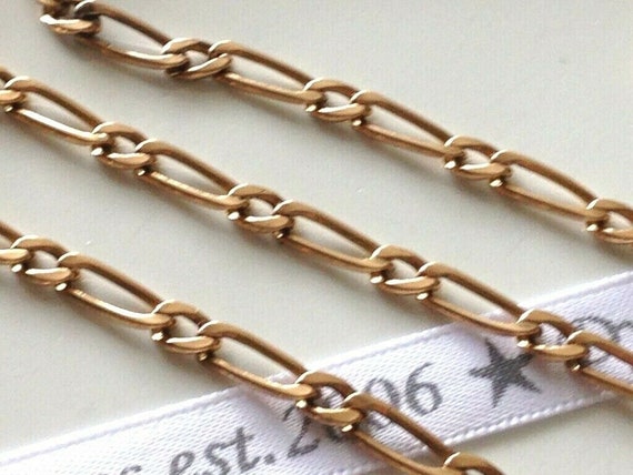 9ct 375 Rose Gold 17.5" Chain - image 4