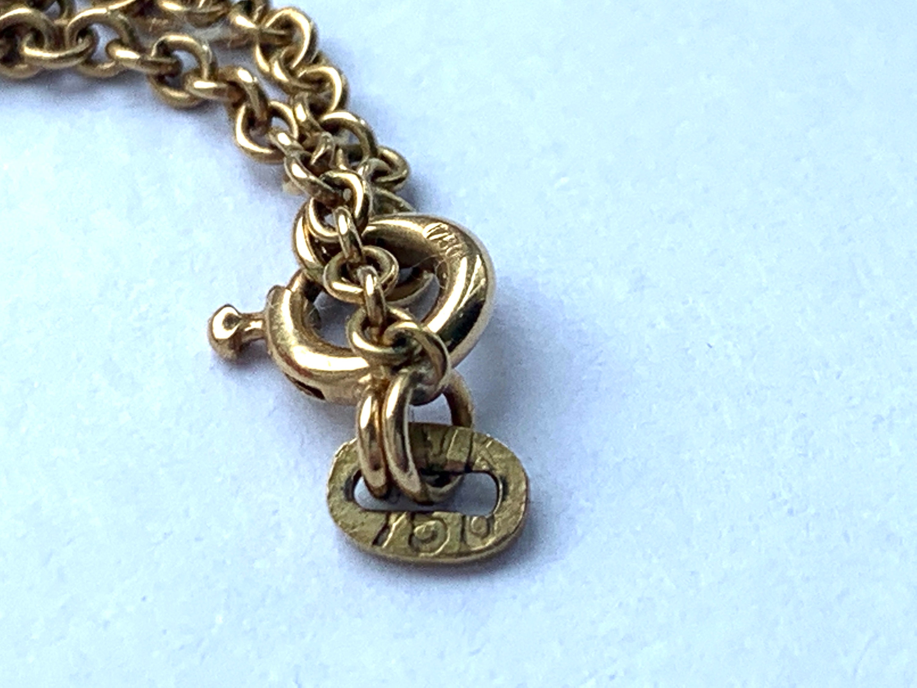 Vintage Particolare 9ct Oro Giallo St.Christopher Ciondolo - Foto 3