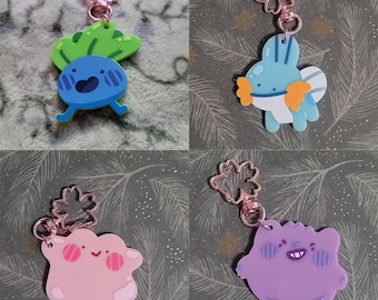 Solid Pokeman charms