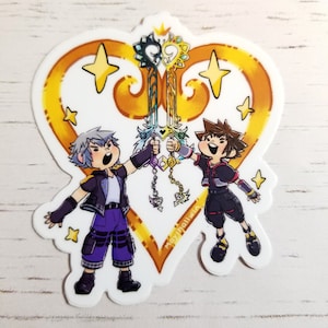 Kingdom Hearts Fanart :  Riku and Sora