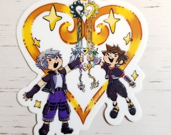Kingdom Hearts Fanart :  Riku and Sora