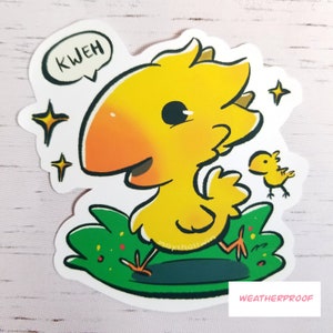 Chocobo Fanart Sticker