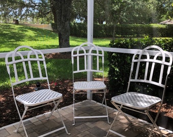 Wrought Iron Patio Furniture Etsy