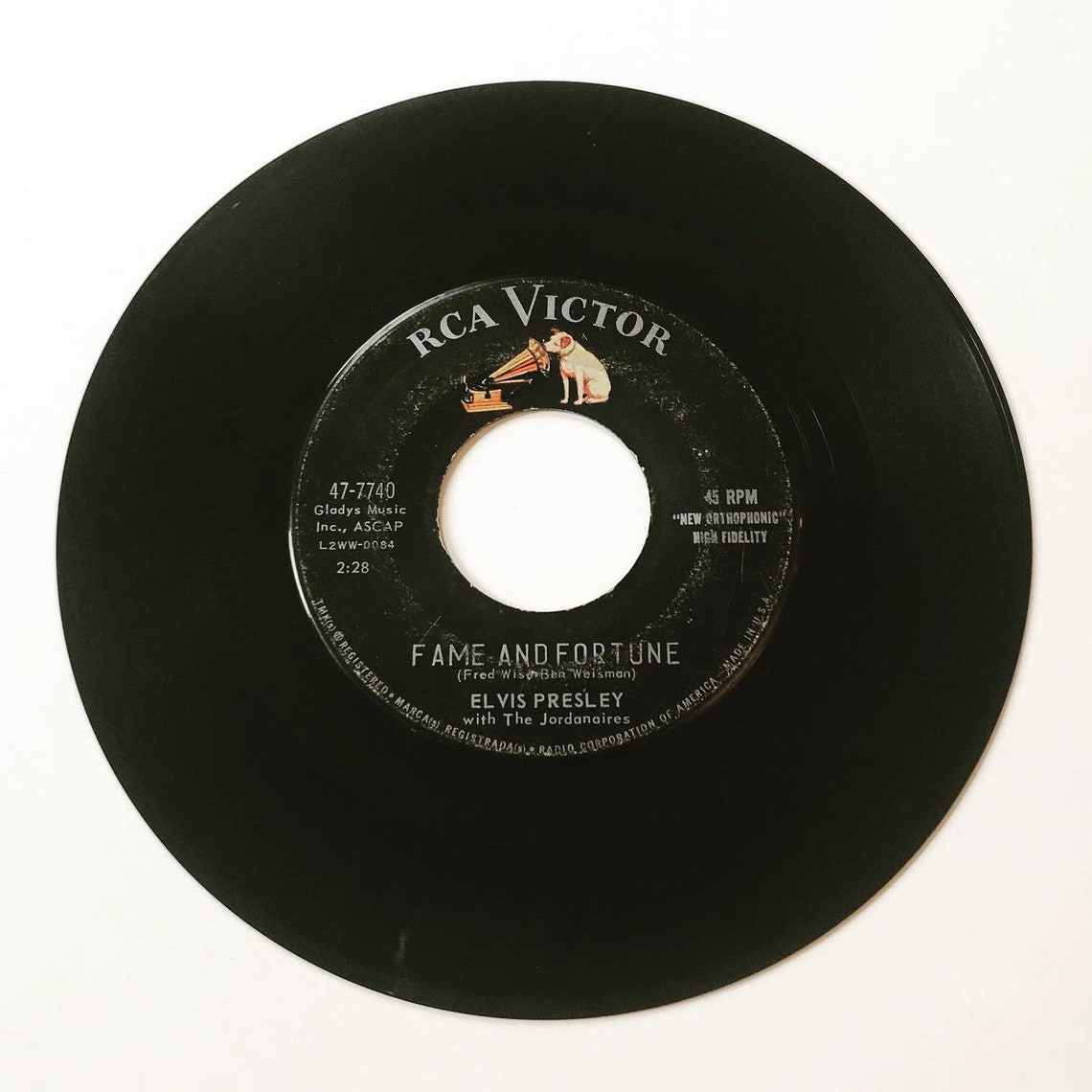 Vintage Elvis Record 45 RPM Record Elvis Presley Elvis Etsy