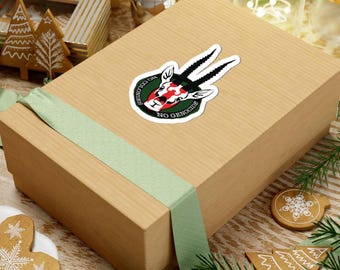 No Colonies, No Genocide Sticker