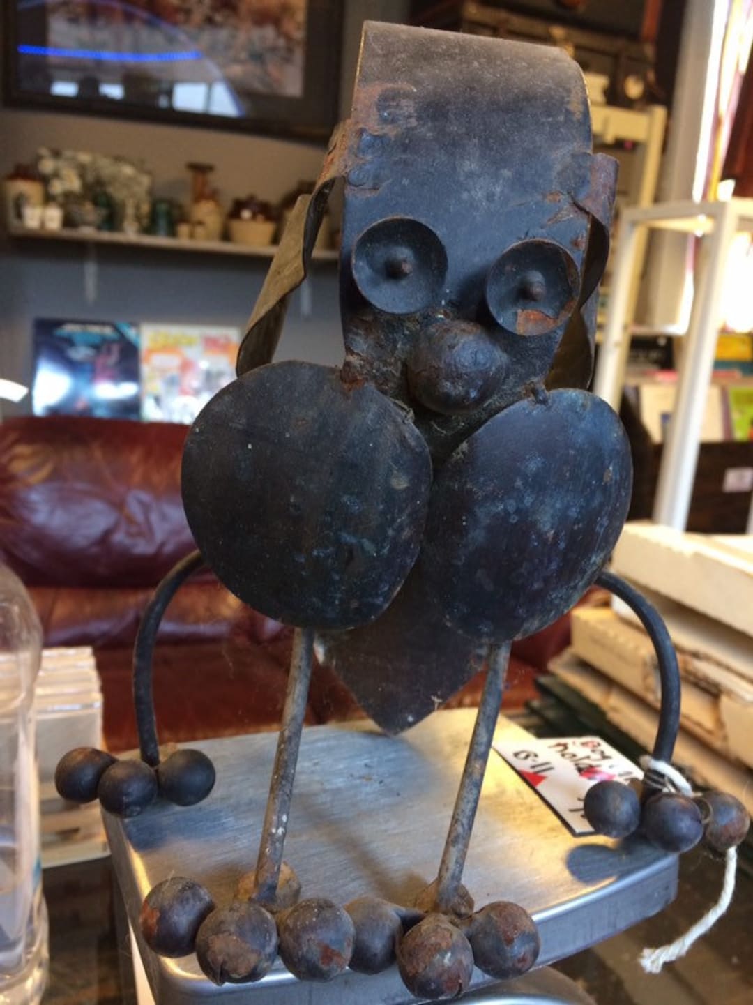 Antique Dog Candle Holder Etsy