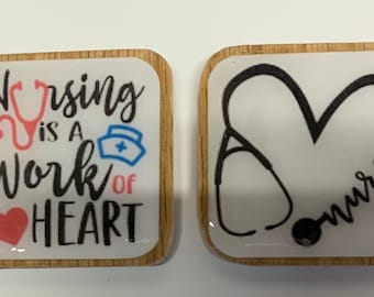 Nurse magnets - set of 2