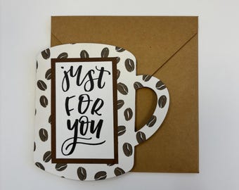 Coffee Card-Gift card holder