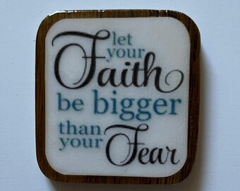 Faith/Fear magnet