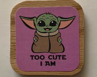 Baby Yoda magnet