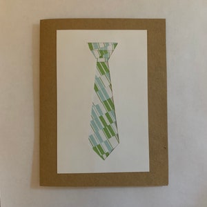 Tie card