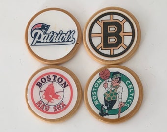 New England sports magnets