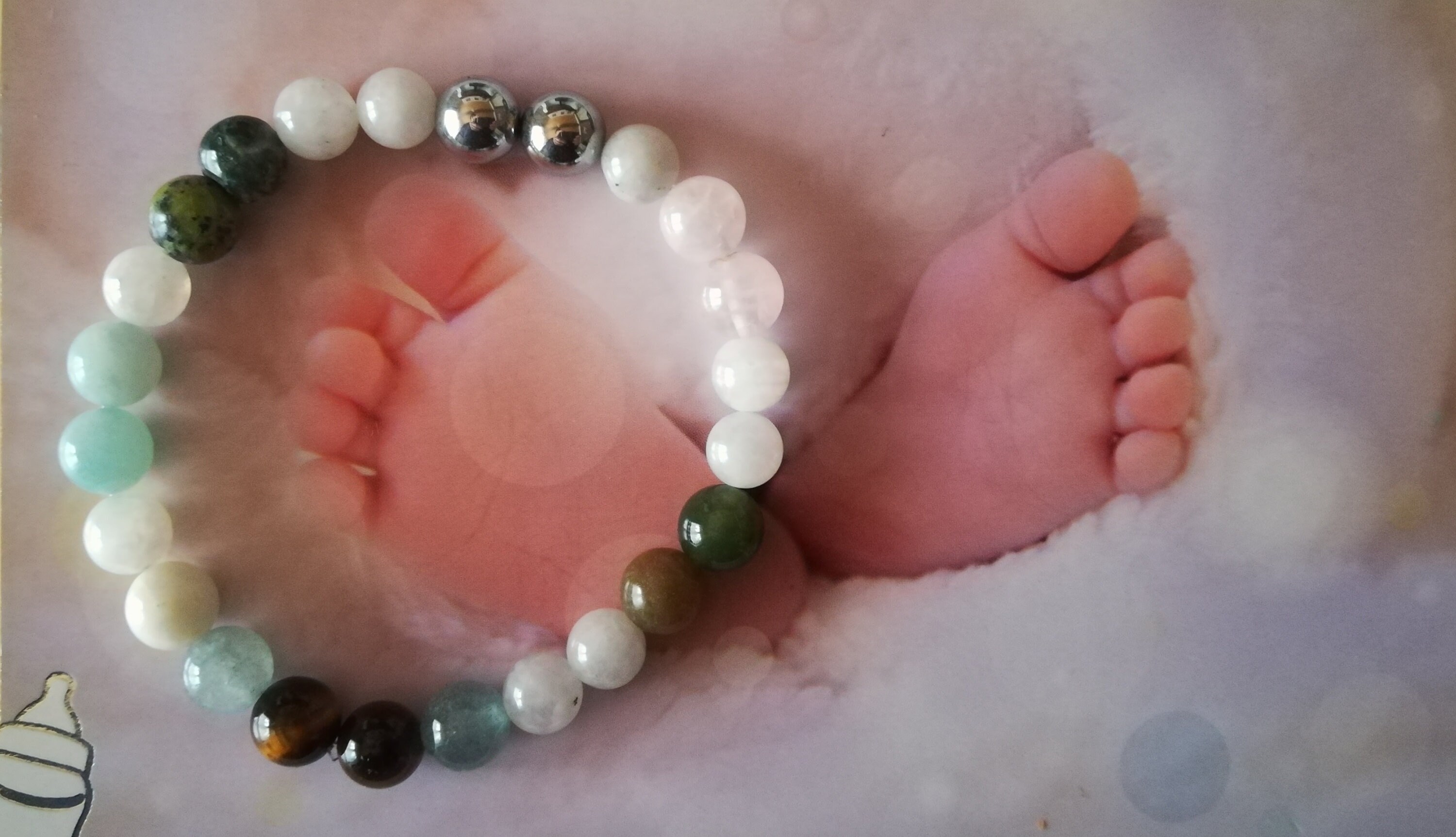 Pregnancy Bracelet Pregnant Woman Gift Lithotherapy Gems Etsy UK
