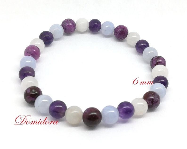 Bracelet Bouffées de Chaleur Menopause Pierres Naturelles Etsy France