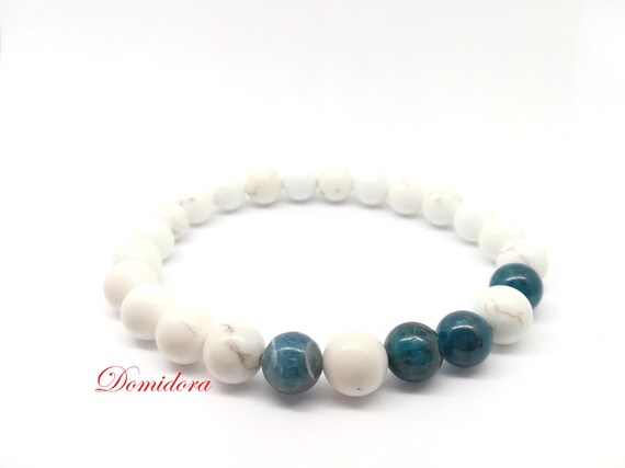 Haute Qualité fashion Agate Stone Beaded Bracelet Bracelets Pour femmes 6 couleurs