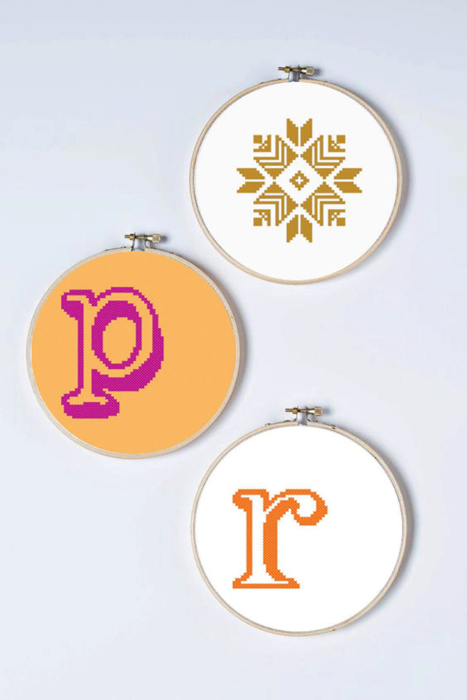 Initial D Counted Cross Stitch Pattern PDF Alphabet Etsy