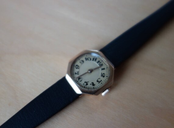 Edwardian Watch Case with Longines Movement Wristw