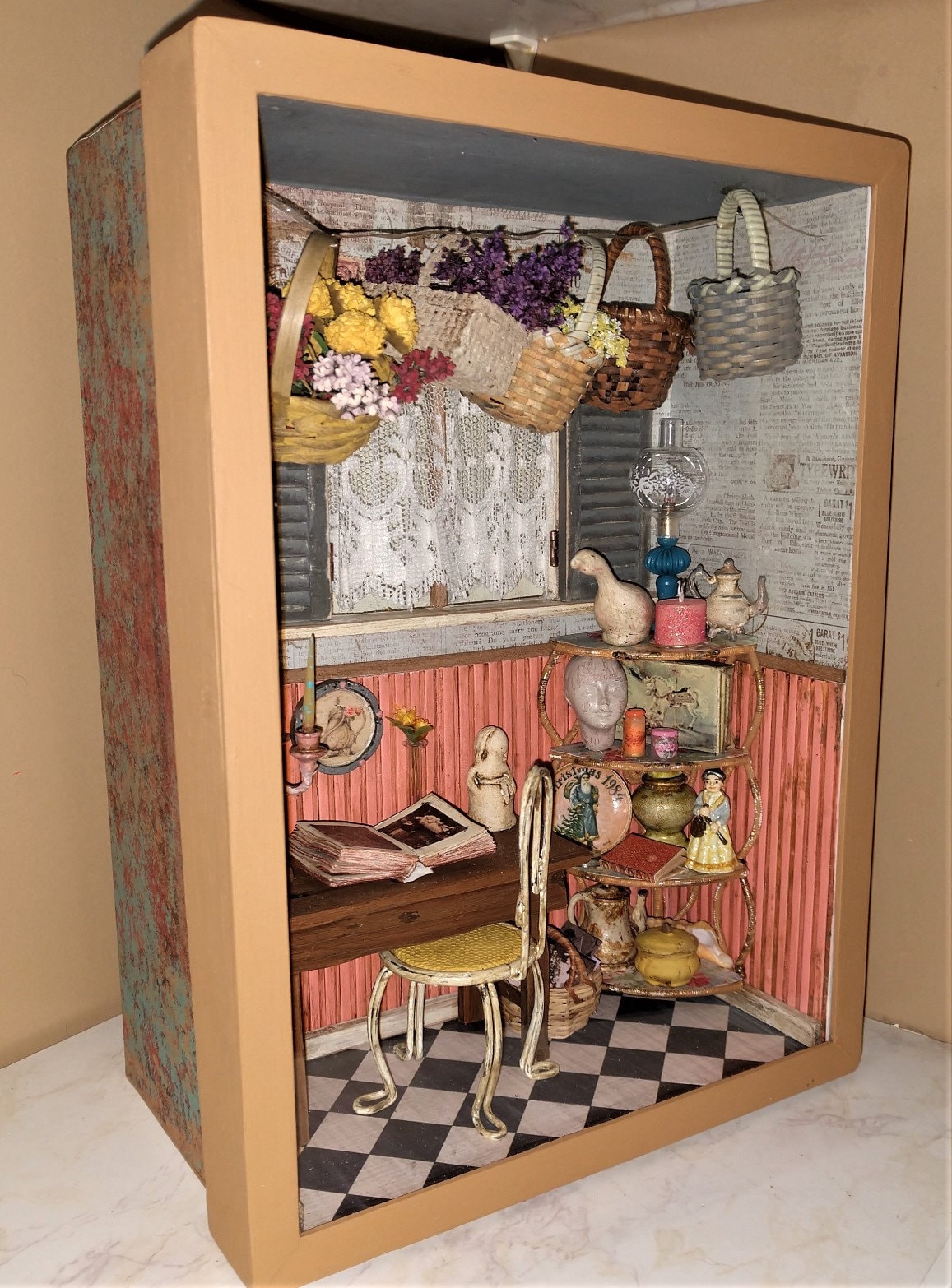 My Space, Dollhouse Miniature Room Box - Etsy