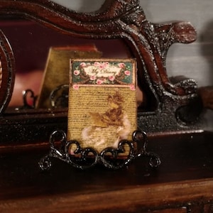 Dollhouse Miniature My Diary Kit Download 1:12