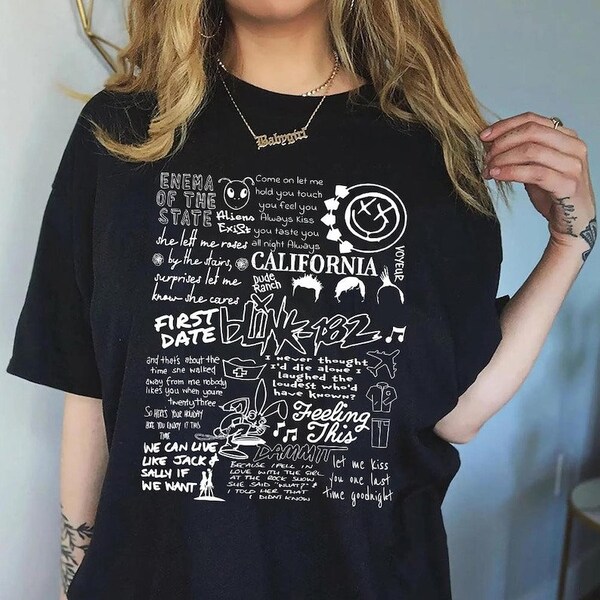 Blink 182 Tour Merch Etsy