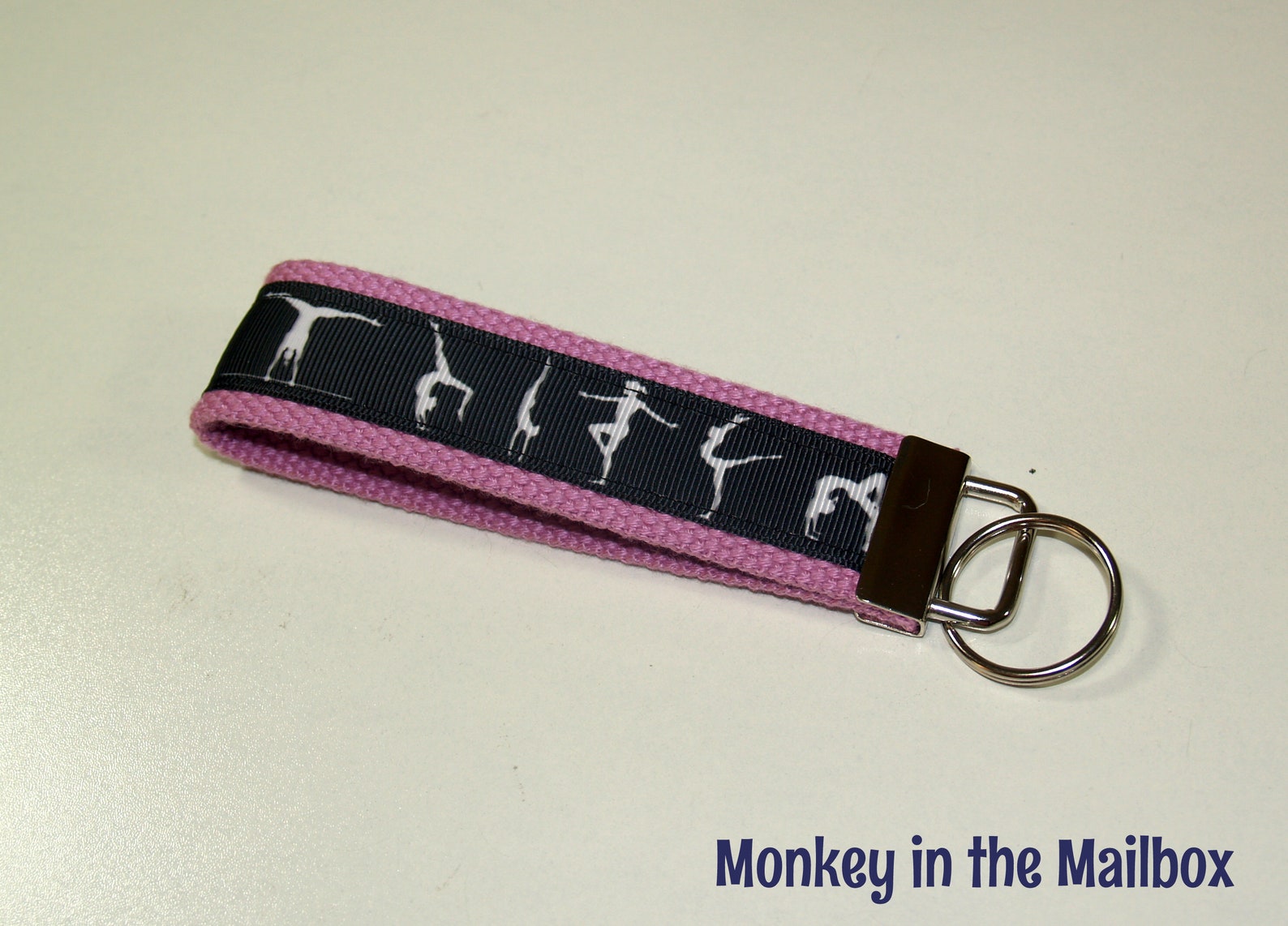 Gymnastics Key Fob Key Chain Gymnast Key Ring Key Holder Etsy