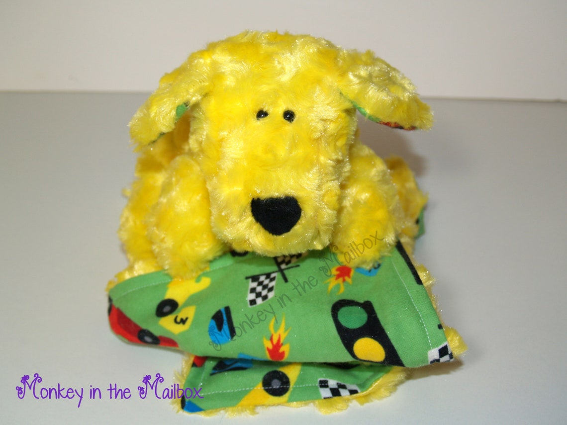 Dalmatian Lovey Blanket minky satin security blanket Dog Etsy