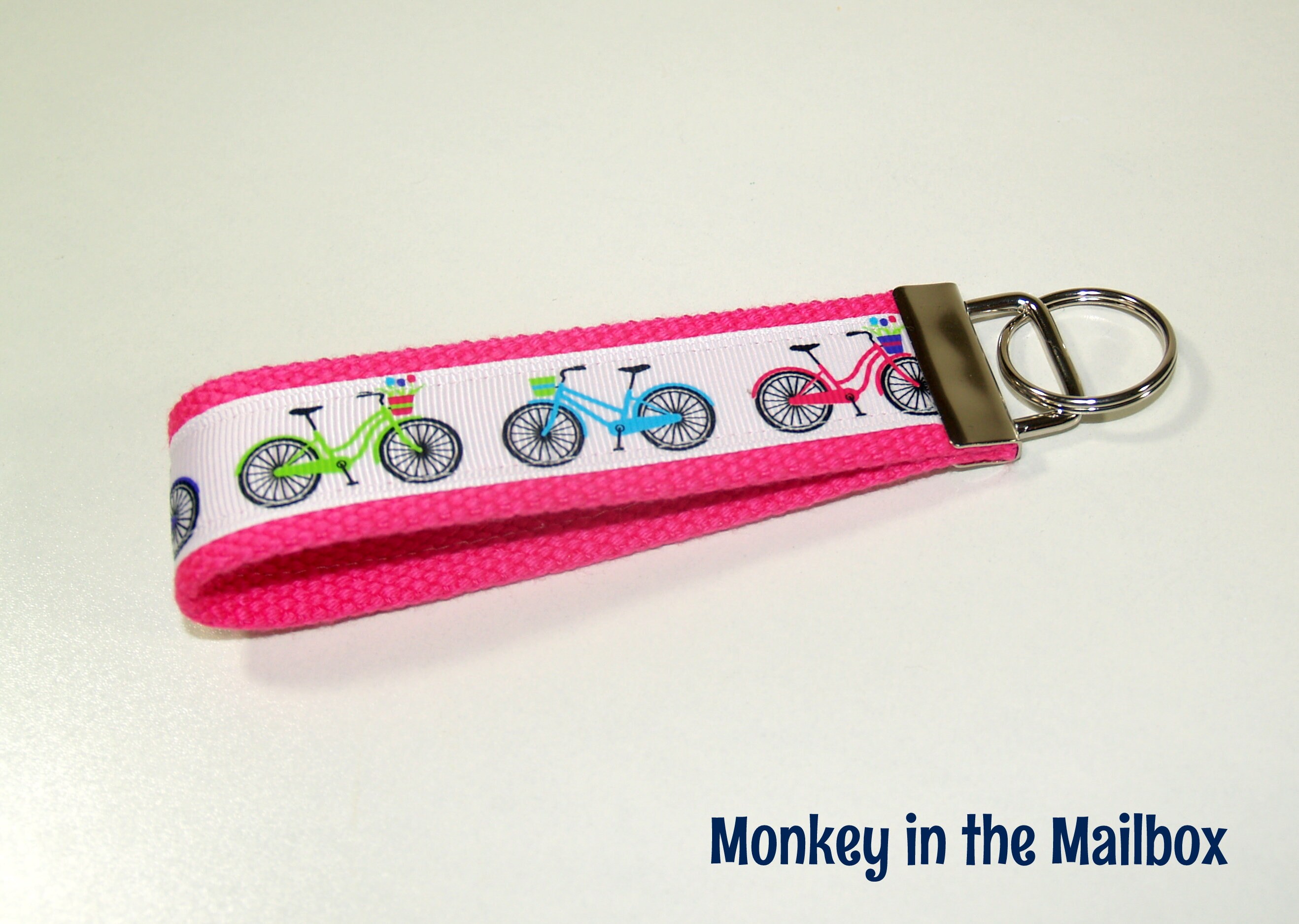 Bike Key Fob Bicycle Key Chain Key Ring Key Holder Etsy