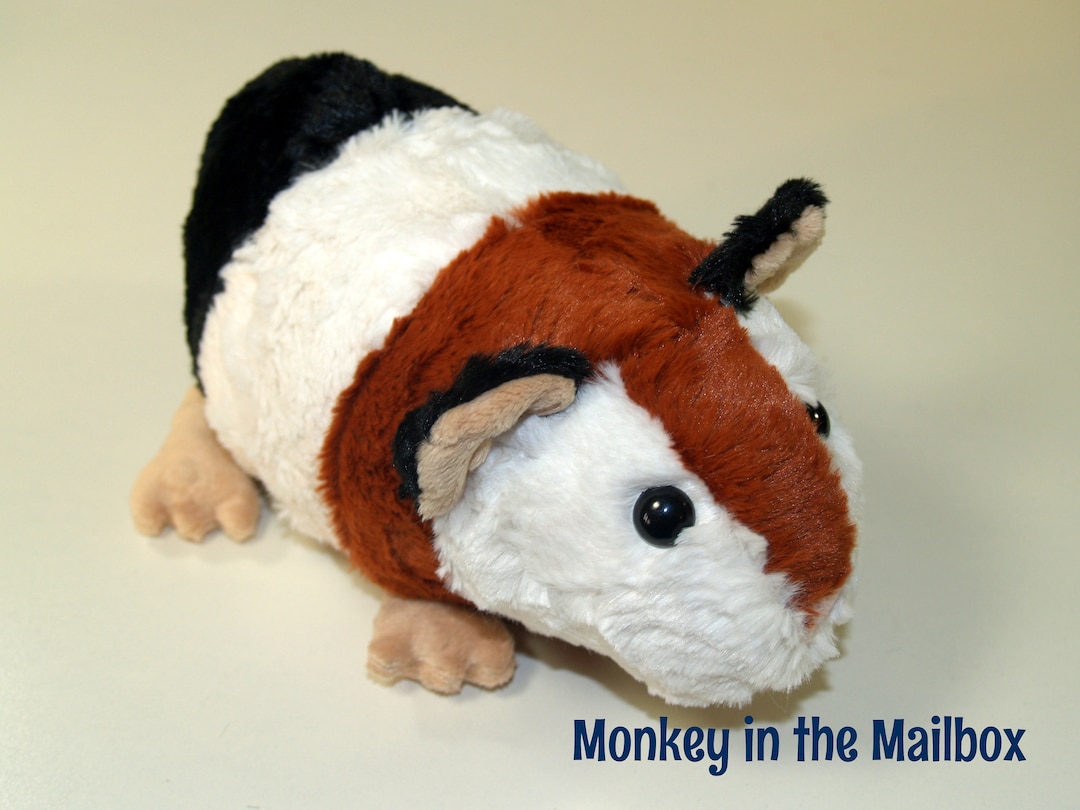 Guinea Pig Stuffed Animal, Stuffie, Minky Stuffed Animal, Soft Lovey
