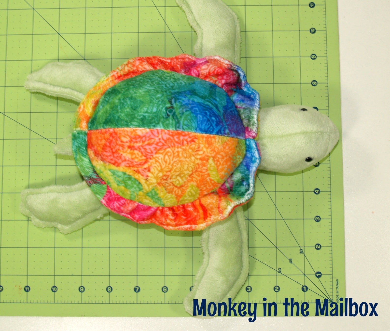 Sea Turtle Stuffed Animal Lovie Lovey Blanket Minky Satin Etsy