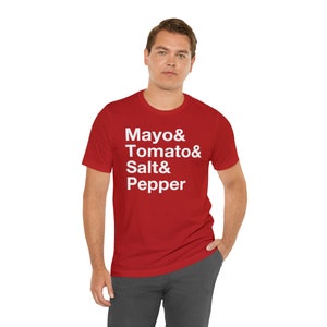 Tomato Sandwich Ingredients Unisex Tee Southern Gifts Gifts for Foodies image 6