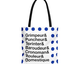 Know Your Roles Cycling Tote Bag - Climber Dots - La Vuelta Inspired Gifts