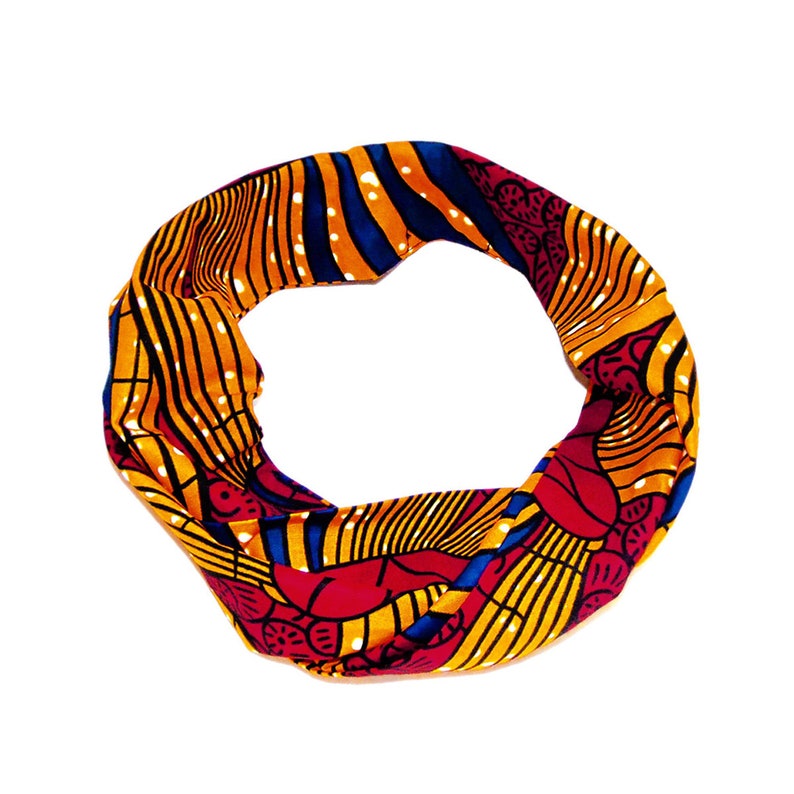 EWA Wired headband in African Wax image 2