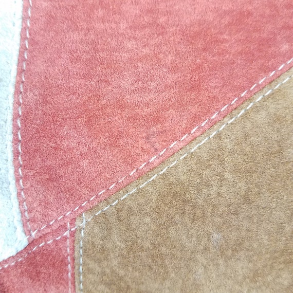 Patchwork Leather Pull-Over - image 6