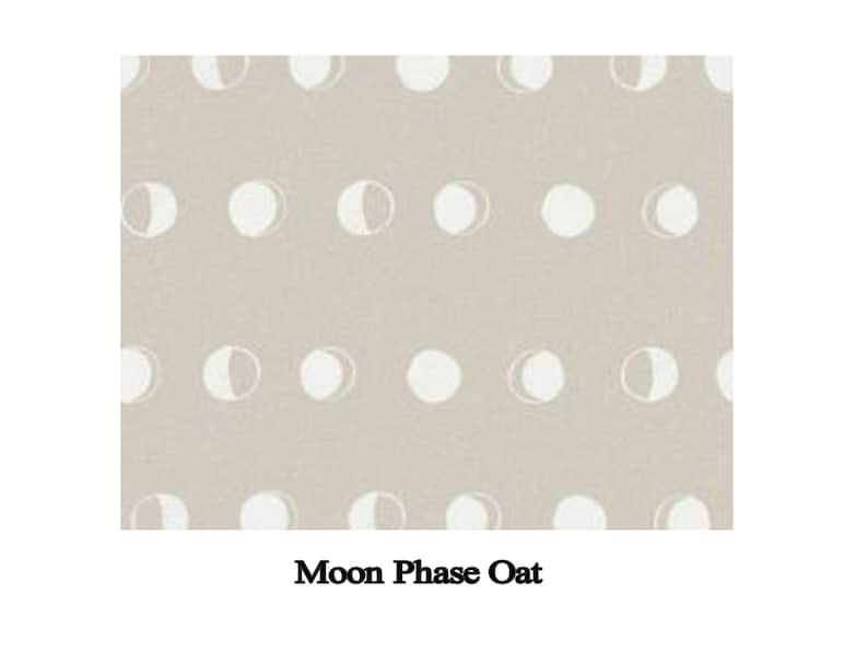 Moon Nursery fitted sheets: Crib, PlayYard, Compatible with Halo, Nuna Sena, Guava Lotus, 4Moms Breeze, custom sizing Oat