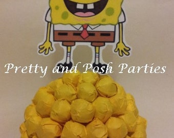 Sponge Bob Candy Bouquet