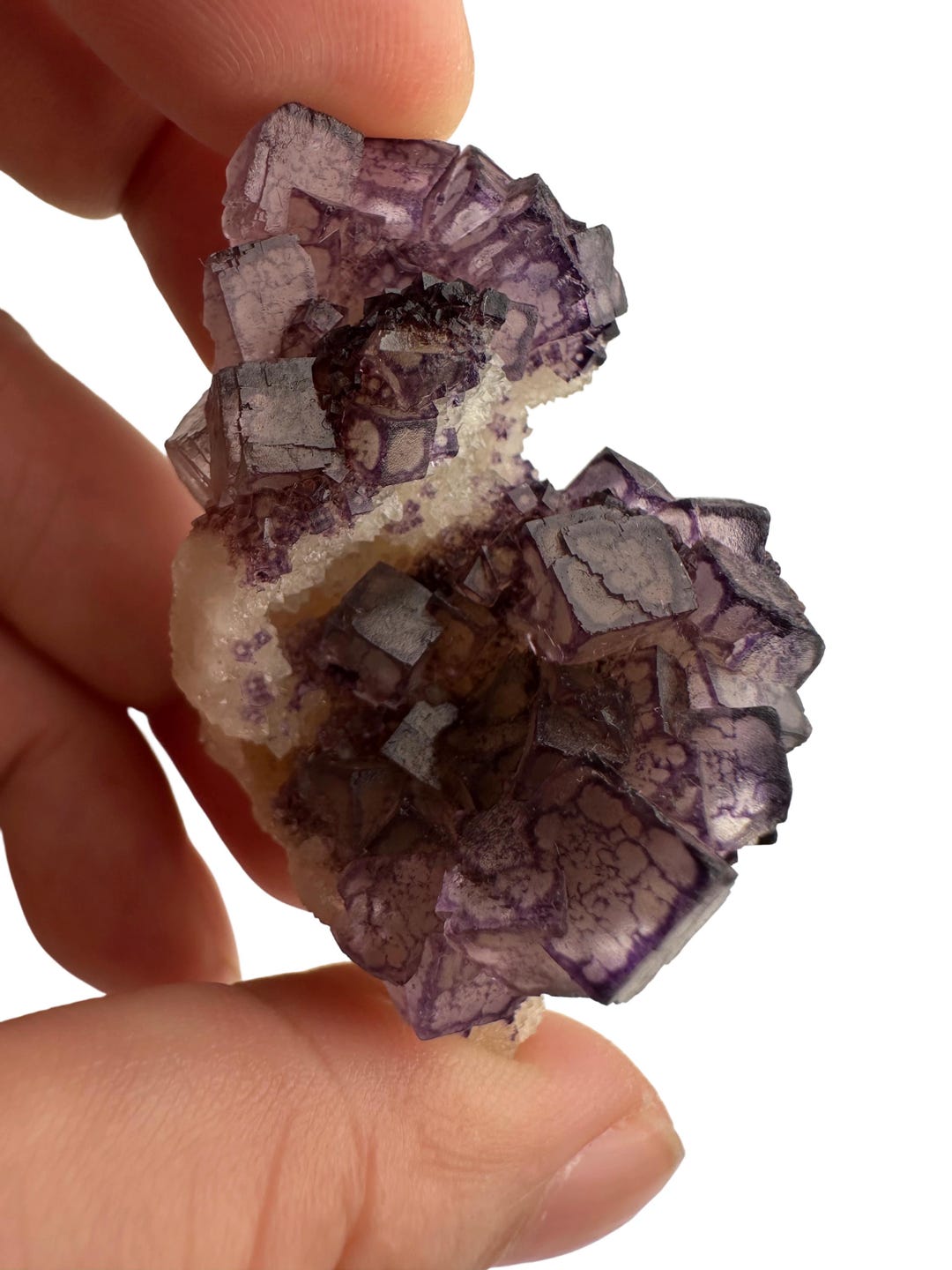Fluorine (Fluorite), Mine du Rossignol, Chaillac, Indre