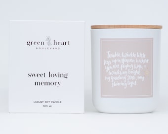 Personalised (Child) In Loving Memory - Soy Wax Candle