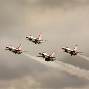 USAF Thunderbirds, Fairford, photographic print, F22 photograph, various sizes
