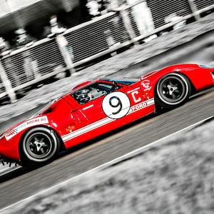 Motorsport Goodwood Revival fine art photograph, Ford GT40