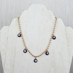 Evil Eye Short Necklace