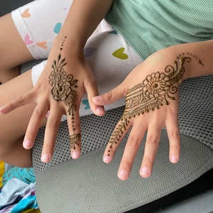 Henna Kit, Mehendi, temporary tattoo