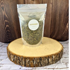 Peppermint Leaves – Dried Herb from USA – Tea, Culinary, DIY, Crafts