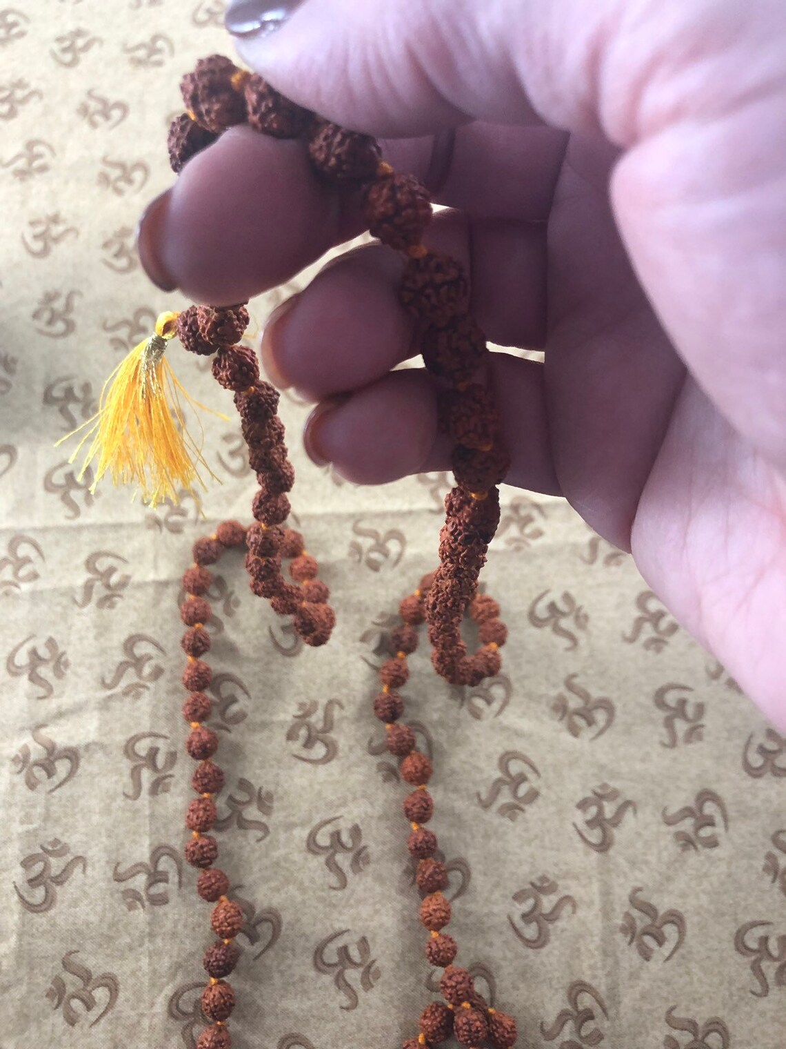 Rudraksha Mala Hindu Prayer Beads Hindu Rosary Lord Shiva Etsy