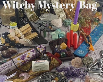 Mabon Mystery Bag – Autumn Equinox Witchy Gift | Pagan Sabbat Celebration • Wiccan Ritual Surprise Bag