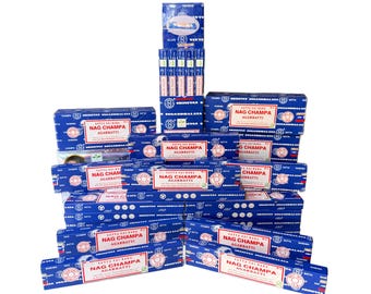 Nag Champa Incense Bundles – 10 g, 15 g, 40 g, 100 g, 250 g – Ritual Aroma