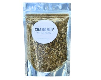 Chamomile Flowers: Dried Whole Blossoms for Tea & Apothecary