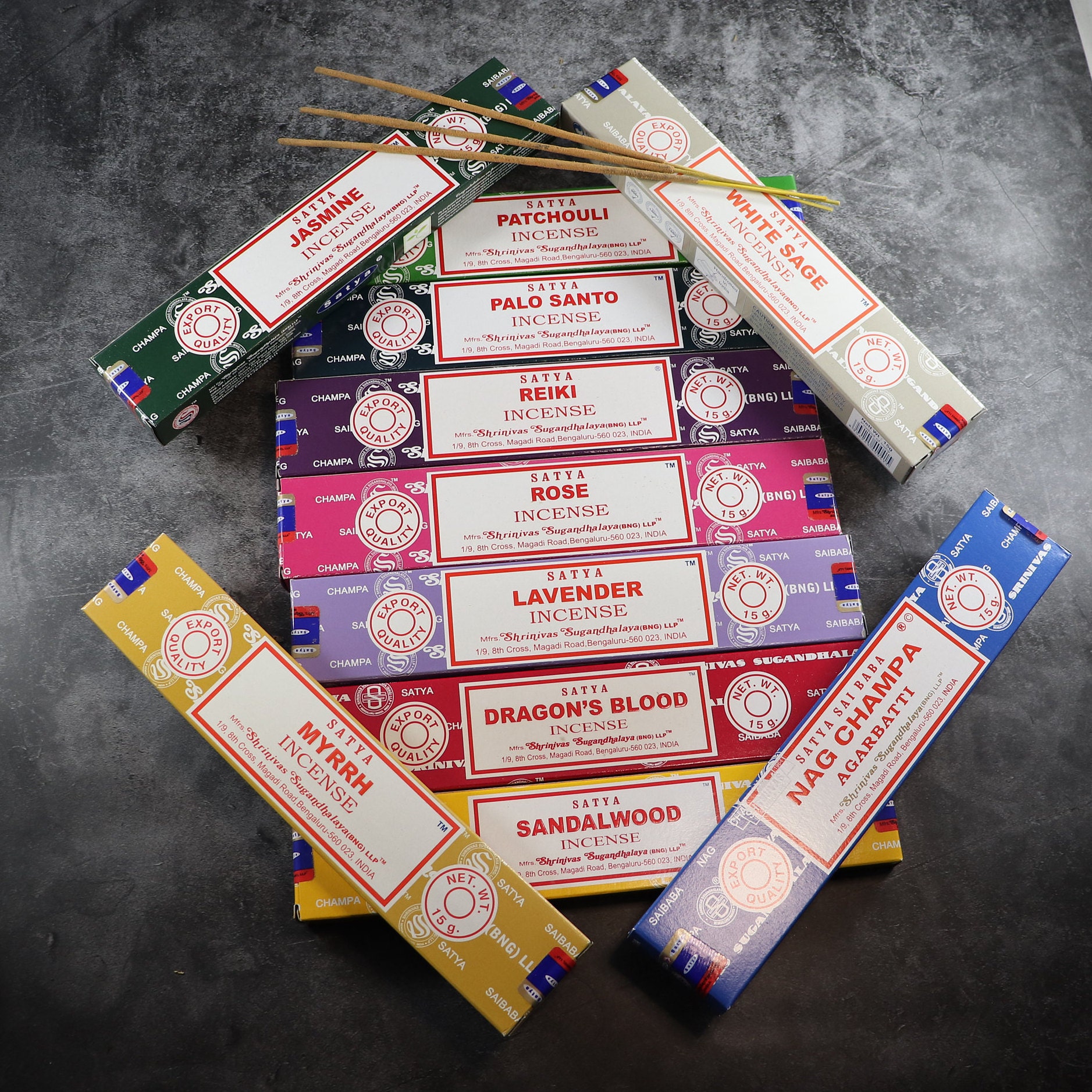 Satya Nag Champa Natural Incense ***Buy 4 or more and get 2 Free***