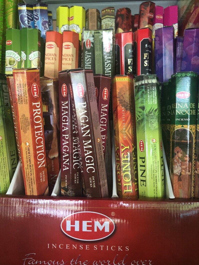 HEM Incense packages Incense Stick Handmade Natural Incense Etsy