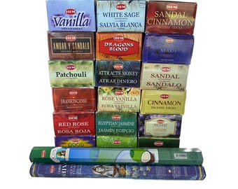 Xtra Large Incense sticks 16" *** BUY 4 or more Incense and GET 1 FREE jumbo wooden ash catcher ***